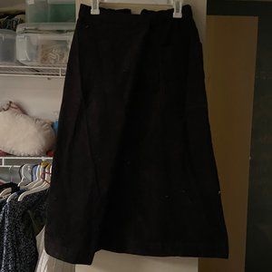 Dark Brown Skirt
